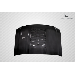 2008-2010 Ford Super Duty F250 F350 F450 Carbon Creations GT500 V2 Hood - 1 Piece image - 5