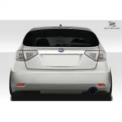 2008-2011 Subaru Impreza 5DR 2008-2014 WRX STI 5DR R Spec Mid Wing - 1 Piece image - 1