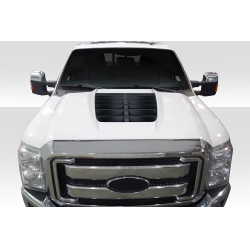 2011-2016 Ford Super Duty F250 F350 F450 Duraflex GT500 V2 Hood - 1 Piece image - 1