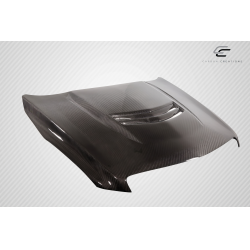 2012-2019 Cadillac ATS Carbon Creations V Look Hood - 1 Piece image - 3