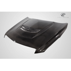 2012-2019 Cadillac ATS Carbon Creations V Look Hood - 1 Piece image - 4