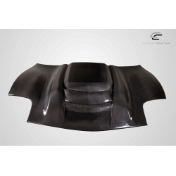 1997-2004 Chevrolet Corvette C5 Carbon Creations ZR1 V2 Hood - 1 Piece image - 2