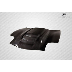 1997-2004 Chevrolet Corvette C5 Carbon Creations ZR1 V2 Hood - 1 Piece image - 4
