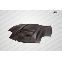 1997-2004 Chevrolet Corvette C5 Carbon Creations ZR1 V2 Hood - 1 Piece image - 6