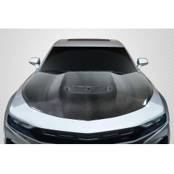 2016-2023 Chevrolet Camaro Carbon Creations SS Look Hood - 1 Piece image - 1