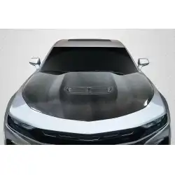 2016-2023 Chevrolet Camaro SS Look Hood - 1 Piece image - 1