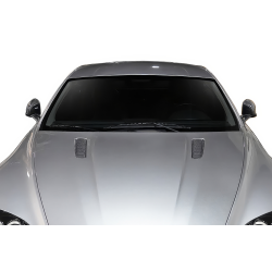 2006-2017 Aston Martin Vantage V8 Carbon AF-1 Hood Vents ( CFP ) - 2 Piece image - 1