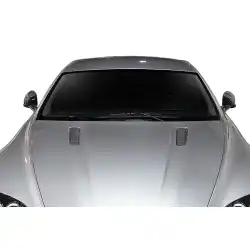 2006-2017 Aston Martin Vantage V8 Carbon AF-1 Hood Vents ( CFP ) - 2 Piece image - 1