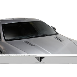 2006-2017 Aston Martin Vantage V8 Carbon AF-1 Hood Vents ( CFP ) - 2 Piece image - 3