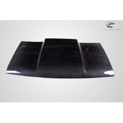 1994-2004 Chevrolet S-10 1994-2004 GMC Sonoma 1995-2004 Chevrolet Blazer 1995-2001 GMC Jimmy 98-00 Envoy Carbon Creations Cowl Hood - 1 Piece image - 4