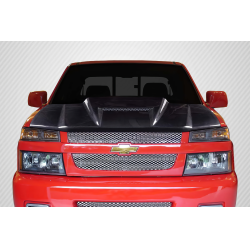 2004-2012 Chevrolet Colorado GMC Canyon Carbon Creations Ram Air Hood - 1 Piece image - 1