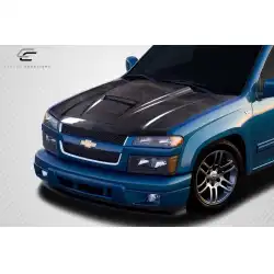 2004-2012 Chevrolet Colorado GMC Canyon Ram Air Hood - 1 Piece image - 7
