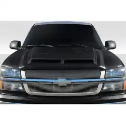 2002-2006 Chevrolet Avalanche (w/o cladding) 2003-2005 Silverado GT500 Hood - 1 Piece image - 1