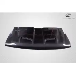 1999-2002 Chevrolet Silverado 2000-2006 Tahoe Suburban Dual Ram Air Hood - 1 Piece image - 4