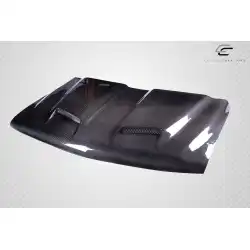 1999-2002 Chevrolet Silverado 2000-2006 Tahoe Suburban Dual Ram Air Hood - 1 Piece image - 5