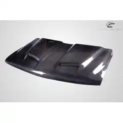 1999-2002 Chevrolet Silverado 2000-2006 Tahoe Suburban Dual Ram Air Hood - 1 Piece image - 12