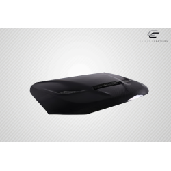 2011-2023 Dodge Durango Carbon Creations SRT Hellcat Look Hood - 1 Piece image - 4