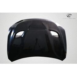 2011-2023 Dodge Durango Carbon Creations SRT Hellcat Look Hood - 1 Piece image - 7