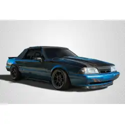 1987-1993 Ford Mustang 2" Cowl Hood - 1 Piece image - 2