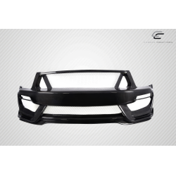 2005-2009 Ford Mustang Carbon Creations GT350 Look Front Bumper - 1 Piece image - 2