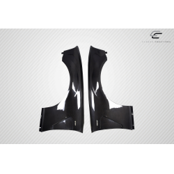 2005-2009 Ford Mustang Carbon Creations GT350 V2 Look Front Fenders - 2 Piece image - 6