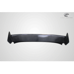 1992-1995 Honda Civic HB Carbon Creations RBS Wing Spoiler - 3 piece image - 3