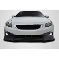 2008-2010 Honda Accord 2DR HFP V2 Look Front Lip Under Spoiler Air Dam - 1 Piece image - 1