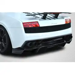 2009-2013 Lamborghini Gallardo LP560 LP570 Look Rear Diffuser - 1 Piece image - 8