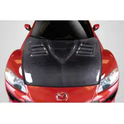 2004-2008 Mazda RX-8 Vader Hood - 1 Piece image - 1