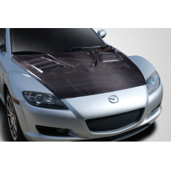 2004-2008 Mazda RX-8 Carbon Creations Vader Hood - 1 Piece image - 2