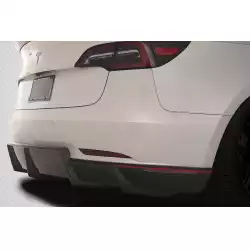 2017-2023 Tesla Model 3 GT Concept Rear Diffuser - 1 Piece image - 6