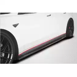 2017-2023 Tesla Model 3 GT Concept Side Skirt Rocker Panels - 2 Piece (S) image - 5
