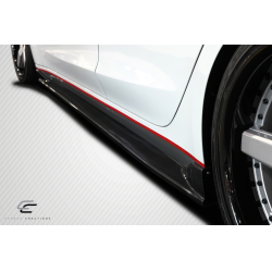 2017-2023 Tesla Model 3 Carbon Creations GT Concept Side Skirt Rocker Panels - 2 Piece image - 2
