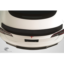 2018-2023 Tesla Model 3 Carbon Creations GT Concept Rear Wing Spoiler - 1 Piece image - 3