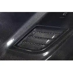2019-2025 Dodge Ram Rebel Look Hood - 1 Piece image - 12
