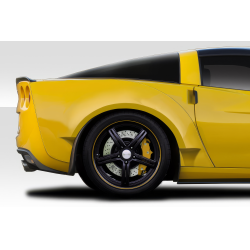 2005-2013 Chevrolet Corvette C6 Duraflex D Sport Rear Fender Flares - 2 Piece image - 1