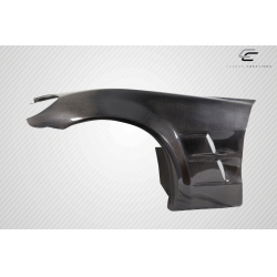 2005-2013 Chevrolet Corvette C6 Carbon Creations ZR2 Front Fenders - 2 Piece image - 3