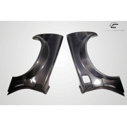 2005-2013 Chevrolet Corvette C6 Carbon Creations ZR2 Rear Fenders - 2 Piece image - 11