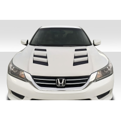 2013-2015 Honda Accord 4DR Duraflex AM-S Hood - 1 Piece image - 1