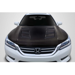 2013-2015 Honda Accord 4DR Carbon Creations AM-S Hood - 1 Piece image - 1