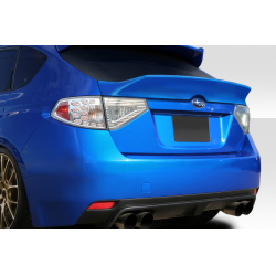 2008-2011 Subaru Impreza HB 2008-2014 WRX STI HB Duraflex MSR Rear Middle Wing Spoiler - 1 Piece image - 1
