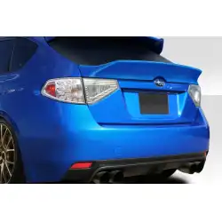 2008-2011 Subaru Impreza HB 2008-2014 WRX STI HB MSR Rear Middle Wing Spoiler - 1 Piece image - 9