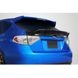 2008-2010 Subaru Impreza 2008-2011 Impreza WRX 5DR Carbon Creations MSR Rear Wing Spoiler - 1 Piece image - 1