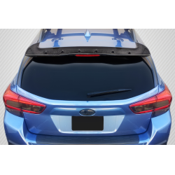 2018-2023 Subaru Crosstrek Carbon Creations STI Look Rear Wing Spoiler - 1 Piece image - 1
