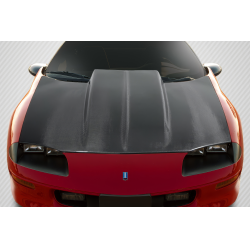 1993-1997 Chevrolet Camaro Carbon Creations Cowl Hood - 1 Piece image - 1