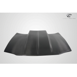 1993-1997 Chevrolet Camaro Carbon Creations Cowl Hood - 1 Piece image - 2