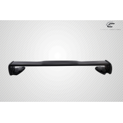 2011-2015 Chevrolet Cruze Carbon Creations QTM Wing Spoiler - 3 Piece image - 2