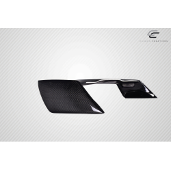 2011-2015 Chevrolet Cruze Carbon Creations QTM Wing Spoiler - 3 Piece image - 4