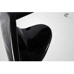2011-2015 Chevrolet Cruze Carbon Creations QTM Wing Spoiler - 3 Piece image - 6