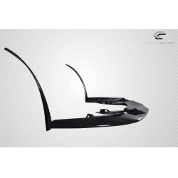 2005-2013 Chevrolet Corvette C6 Carbon Creations ZR Front Lip Splitter - 3 Piece ( Base Model) image - 4